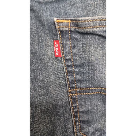 Levi's 541's straight leg dark wash fade size 38W 36 L red tab. - Picture 5 of 7